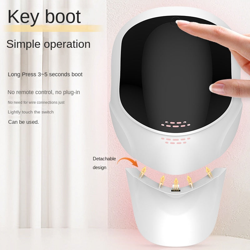 Photon Skin Rejuvenation Device with Color Light, Neck & Face Mask, LED Beauty Device, Facial Mask, Skin Renewal, Portable Beauty Device
