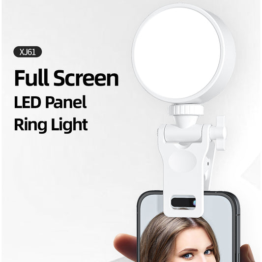 Mini mobile and magnetic selfie light