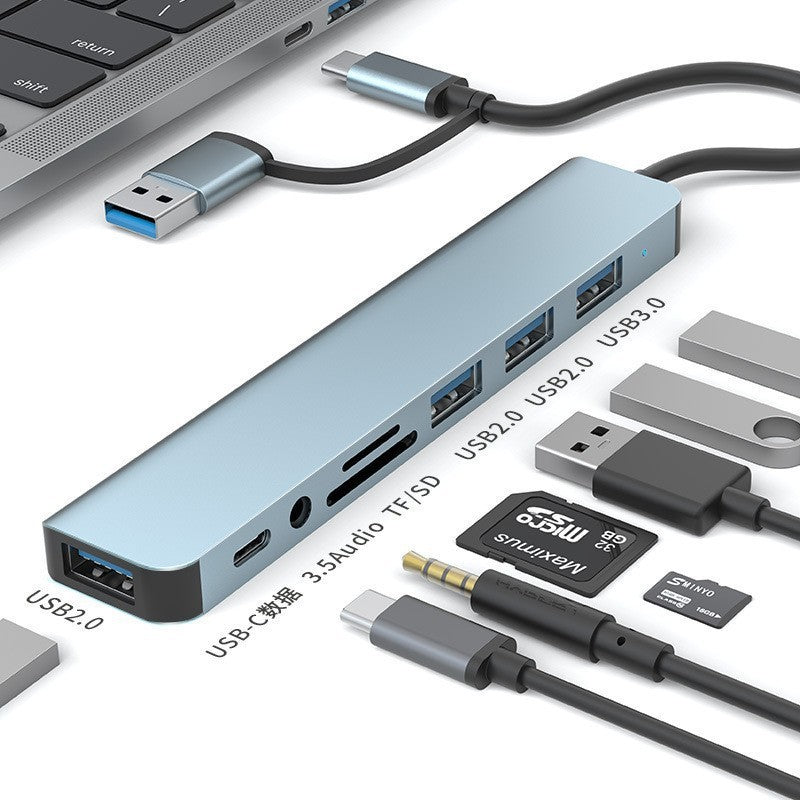 USB3.0 head expansion high speed computer docking station