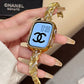 diamond-encrusted Apple Watch band for women