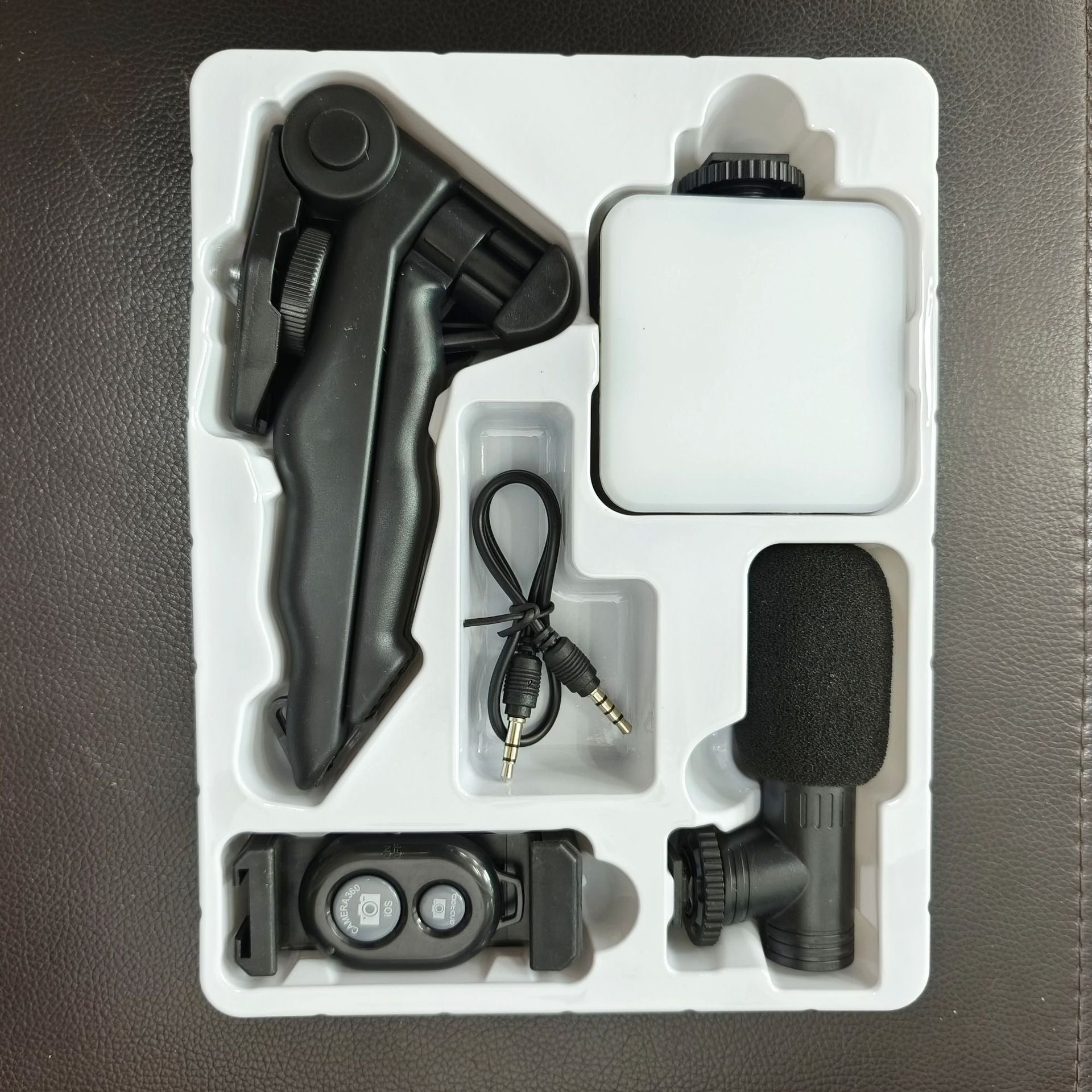 Desktop Beauty Leg Pocket Fill Light with Microphone Single