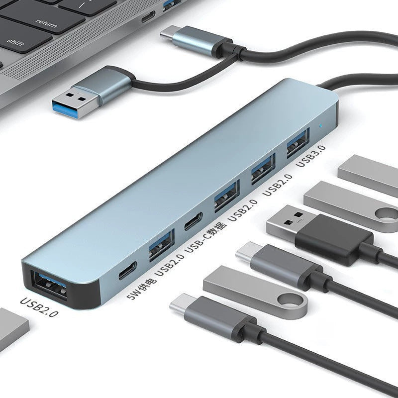 USB3.0 head expansion high speed computer docking station