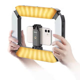 Ulanzi U200 Camera Ring Light Video Rig Handheld Camera Led Light for Video Recording