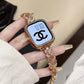 diamond-encrusted Apple Watch band for women
