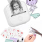 Phomemo Portable Mini Thermal Printer T02 Mini Pocket Label Printer DIY Self-adhesive Sticker Label Machine Various Label Paper