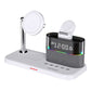 Magnetic 3 in 1 wireless charger clock, suitable for Apple