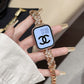 diamond-encrusted Apple Watch band for women