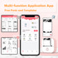 Phomemo Portable Mini Thermal Printer T02 Mini Pocket Label Printer DIY Self-adhesive Sticker Label Machine Various Label Paper