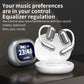 Active noise cancelling earphones wireless5.3 noise-cancel