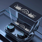 M10 Bluetooth earphones with ultra long battery life high battery capacity wireless noise reduction gaming earphones